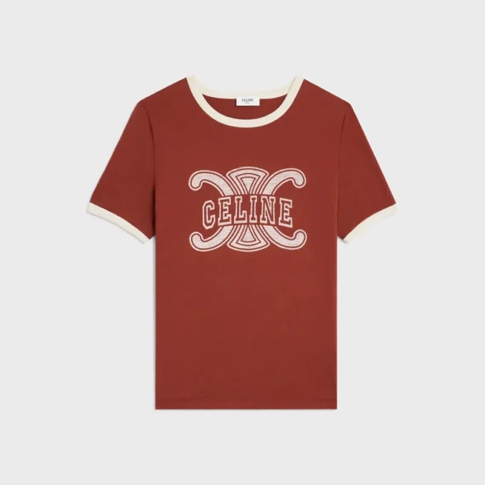 70er-Jahre-T-Shirt aus Baumwolljersey 70er-Jahre-T-Shirt aus Baumwolljersey