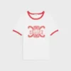 70er-Jahre-T-Shirt aus Baumwolljersey 70er-Jahre-T-Shirt aus Baumwolljersey