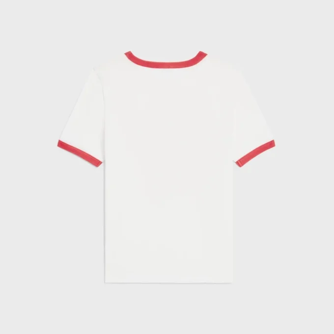 70er-Jahre-T-Shirt aus Baumwolljersey 70er-Jahre-T-Shirt aus Baumwolljersey