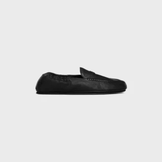 Adam Loafer mit Triomphe-Logo aus Ziegenleder