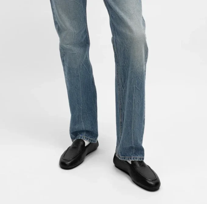 Adam Loafer mit Triomphe-Logo aus Ziegenleder Adam Loafer mit Triomphe-Logo aus Ziegenleder