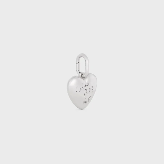 Anhänger Herz CELINE 1945 aus Aluminium