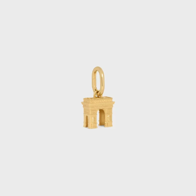 Anhänger Triomphe aus Messing mit Goldfinish Anhänger Triomphe aus Messing mit Goldfinish
