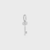 Anhänger „Triomphe Key“ aus Messing mit Rhodium-Finish Anhänger „Triomphe Key“ aus Messing mit Rhodium-Finish
