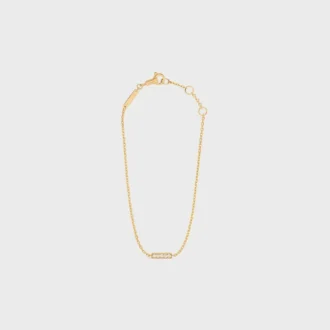Armband der CELINE-Linie aus Gelbgold und Diamanten Armband der CELINE-Linie aus Gelbgold und Diamanten
