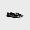 Aura Loafer aus mit Blumen besticktem Samt Aura Loafer aus mit Blumen besticktem Samt