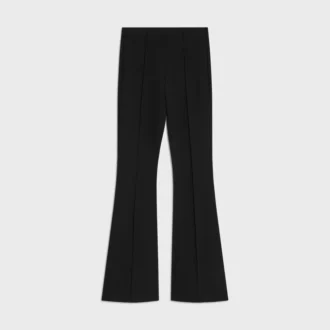 Ausgestellte Hose aus Viskose-Jersey