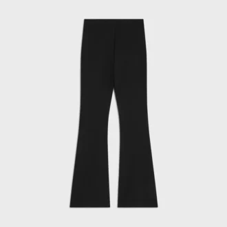 Ausgestellte Hose aus Viskose-Jersey