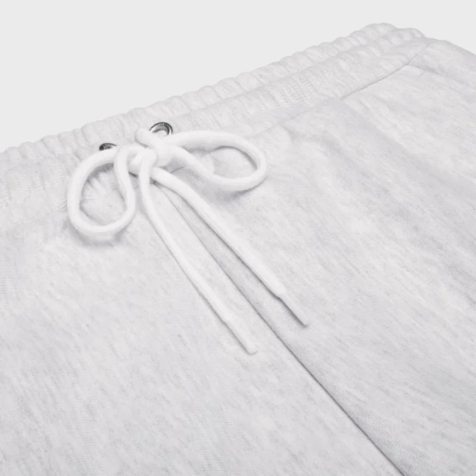Ausgestellte Jogginghose aus Baumwollfleece Ausgestellte Jogginghose aus Baumwollfleece