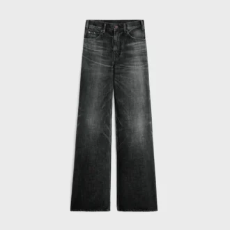 Ausgestellte Surf-Jeans aus Black Ice Rinse Denim