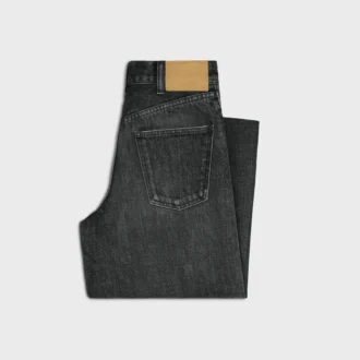 Ausgestellte Surf-Jeans aus Black Ice Rinse Denim