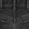 Ausgestellte Surf-Jeans aus Black Ice Rinse Denim Ausgestellte Surf-Jeans aus Black Ice Rinse Denim
