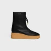 Austin Schnürstiefel aus glänzendem Kalbsleder Austin Schnürstiefel aus glänzendem Kalbsleder
