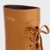 Austin Schnürstiefel aus glänzendem Kalbsleder Austin Schnürstiefel aus glänzendem Kalbsleder