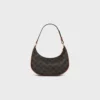 Ava-Tasche aus Triomphe Canvas und Kalbsleder