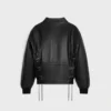 Aviator-Blouson-Jacke aus weichem Lammleder Aviator-Blouson-Jacke aus weichem Lammleder