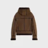 Aviator-Jacke aus Wildleder