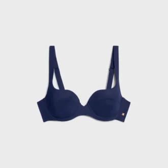 Balconette-Oberteil aus mattem Jersey