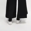 Ballerina-Schuh mit Schnürung aus Lammleder