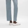 Ballerina-Schuh mit Schnürung aus Lammleder Ballerina-Schuh mit Schnürung aus Lammleder