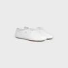 Ballerina-Schuh mit Schnürung aus Lammleder