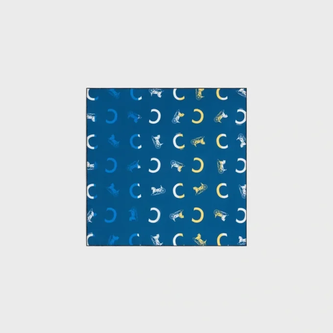 Bandana aus Seidentwill Bandana aus Seidentwill