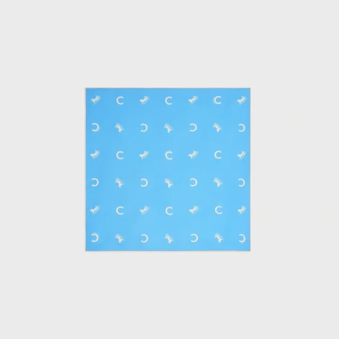 Bandana aus Seidentwill Bandana aus Seidentwill