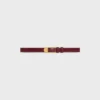 Bc-25 18-mm-Gürtel aus Taurillon-Leder