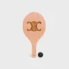 Beach Rackets aus Holz und Kalbsleder