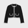 Bestickte Icone-Jacke aus Natta-Wolle