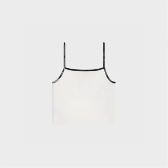 Besticktes Triomphe-Tanktop aus Baumwolljersey