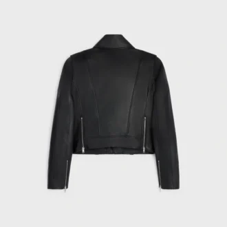 Bikerjacke aus Kalbsleder