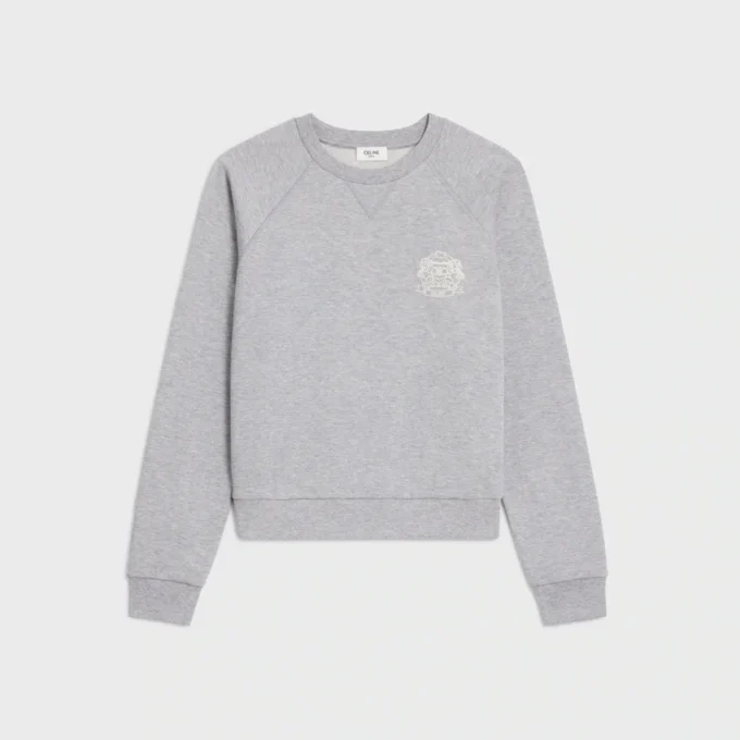 Blason-Sweatshirt aus Kaschmir-Baumwolle Blason-Sweatshirt aus Kaschmir-Baumwolle