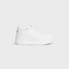 Block-Sneaker mit Keilsohle aus Kalbsleder Block-Sneaker mit Keilsohle aus Kalbsleder