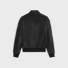 Blouson-Jacke mit Reißverschluss aus weichem Lammleder Blouson-Jacke mit Reißverschluss aus weichem Lammleder