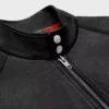 Blouson-Jacke mit Reißverschluss aus weichem Lammleder Blouson-Jacke mit Reißverschluss aus weichem Lammleder