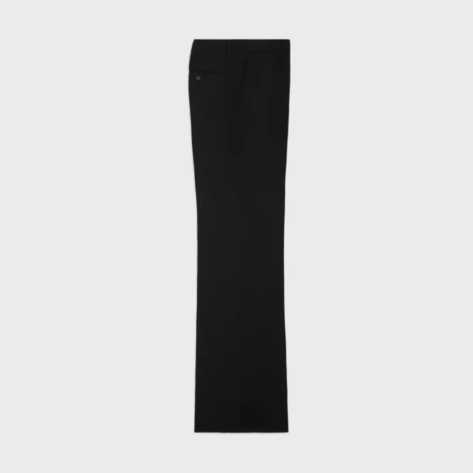 Bnf-Hose aus Wollgabardine