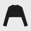 Bolero-Jacke aus doppeltem Wollkrepp