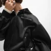 Bomberjacke aus Baumwollsatin Bomberjacke aus Baumwollsatin