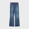 Bootcut-Jeans aus Dark Union Wash Denim Bootcut-Jeans aus Dark Union Wash Denim