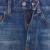 Bootcut-Jeans aus Dark Union Wash Denim Bootcut-Jeans aus Dark Union Wash Denim