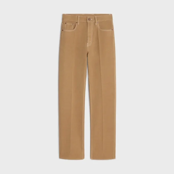 Boyfriend-Jeans 001 aus Baumwoll-Denim