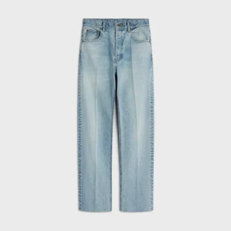 Boyfriend-Jeans 001 aus Baumwoll-Denim