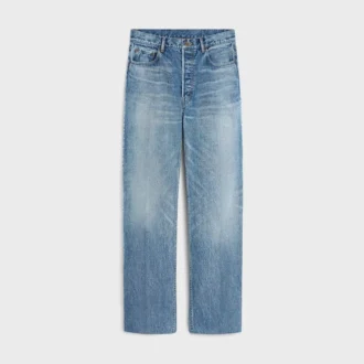 Boyfriend-Jeans 001 aus Baumwoll-Denim