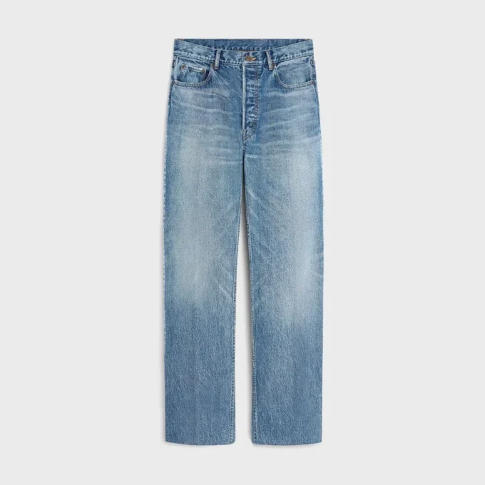 Boyfriend-Jeans 001 aus Baumwoll-Denim Boyfriend-Jeans 001 aus Baumwoll-Denim