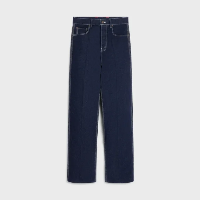 Boyfriend-Jeans 001 aus Baumwoll-Denim Boyfriend-Jeans 001 aus Baumwoll-Denim