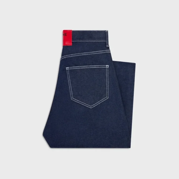 Boyfriend-Jeans 001 aus Baumwoll-Denim Boyfriend-Jeans 001 aus Baumwoll-Denim