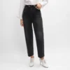 Boyfriend-Jeans 001 aus Baumwoll-Denim