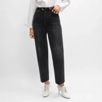 Boyfriend-Jeans 001 aus Baumwoll-Denim