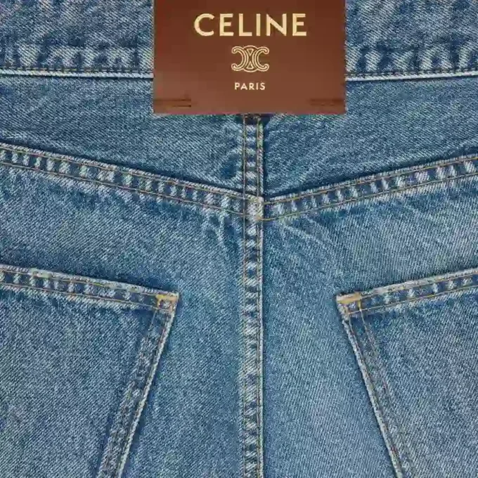 Boyfriend-Jeans 001 aus Baumwoll-Denim Boyfriend-Jeans 001 aus Baumwoll-Denim